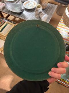 Mithe Espelt Ceramic mirror by Mith Espelt France 1960s - 4452753