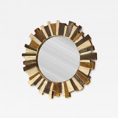 Mithe Espelt Ceramic mirror by Mith Espelt France 1960s - 4483445