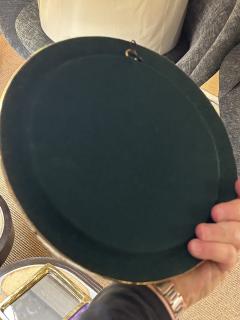 Mithe Espelt Ceramic mirror by Mith Espelt France 1960s - 4818442