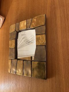 Mithe Espelt Earthenware mirror by Mith Espelt model Cuzco created in 1974 - 4452686