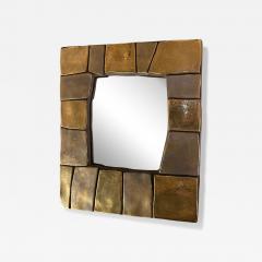 Mithe Espelt Earthenware mirror by Mith Espelt model Cuzco created in 1974 - 4454432