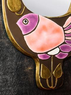 Mithe Espelt Hand Held Sparrow Mirror by Mith Espelt - 4715367