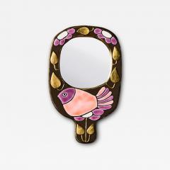 Mithe Espelt Hand Held Sparrow Mirror by Mith Espelt - 4767808