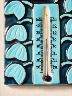 Mithe Espelt Mith Espelt Ceramic Wall Thermometer with Blue Bird Motif - 4693831