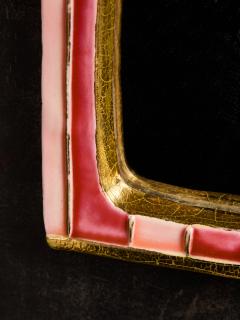 Mithe Espelt Mithe Espelt Cage Mirror in Pink and Red Shades - 4693150