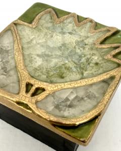 Mithe Espelt Mithe Espelt Mithe Espelt Ceramic Jewelry Box France c 1968 - 4529591