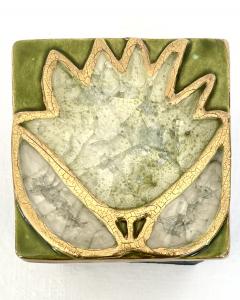 Mithe Espelt Mithe Espelt Mithe Espelt Ceramic Jewelry Box France c 1968 - 4529598