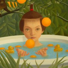Mitsuru Watanabe Naoko Bathing in the Orange Forest of Rousseau - 3318906