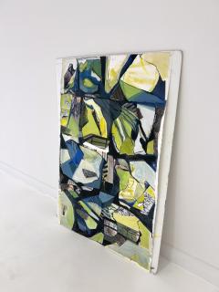 Mixed Media Collage on Paper by Susan E Wolfe - 4203412