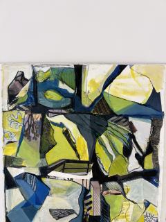 Mixed Media Collage on Paper by Susan E Wolfe - 4203415