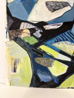 Mixed Media Collage on Paper by Susan E Wolfe - 4203421