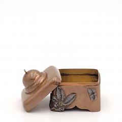 Mixed Metal Box Japan circa 1900 - 3636142