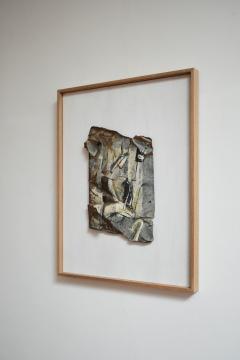 Mixed media artwork painting on metal by Gen 1980s  - 4695801