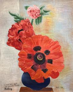 Mo se Kisling Still Life Poppies 1938 - 4450212