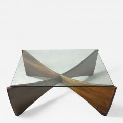 Mob lia Contempor nea Mid Century Modern Square Table by Mob lia Contempor nea Brazil 1950s - 2332928