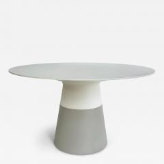 Mobital Maldives Dining Table Solid Composit Surface Top Concrete Polymer Base - 4434941