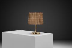 Model 4010 Brass Table Lamp for PSO Finland Mid 20th Century - 4717780