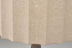 Model Inka Glazed Table Lamp with Relief Patterns Denmark 1970s - 4604312