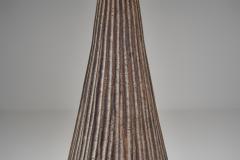 Model Inka Glazed Table Lamp with Relief Patterns Denmark 1970s - 4611047