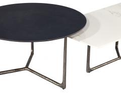 Modern 2 PC Porcelain Cocktail Table Set - 3515638