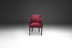 Modern Armchair with Red Upholstery Europe 1960s - 4603843