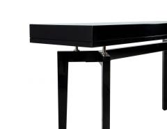 Modern Black Lacquered Console Table - 3586318