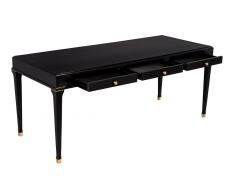 Modern Black Lacquered Writing Desk - 3514848