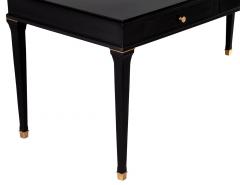 Modern Black Lacquered Writing Desk - 3514851