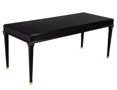 Modern Black Lacquered Writing Desk - 3514852