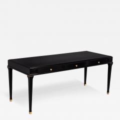 Modern Black Lacquered Writing Desk - 3518403