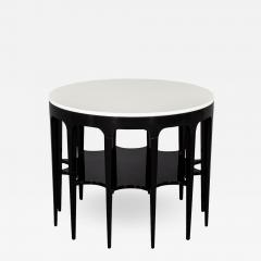 Modern Black and White Custom Center Table - 1738628