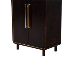 Modern Cabinet with Inlay Brass Metal - 3389850