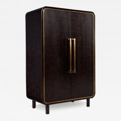 Modern Cabinet with Inlay Brass Metal - 3391001