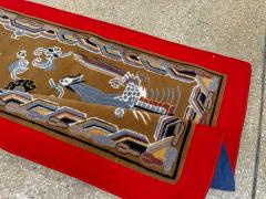 Modern Chinese Dragon Art Deco Pictorial Rug - 4780744