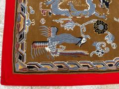 Modern Chinese Dragon Art Deco Pictorial Rug - 4780747