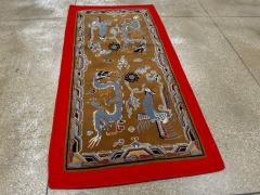 Modern Chinese Dragon Art Deco Pictorial Rug - 4780748