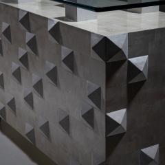 Modern Console Table in Scagliola Technique 21st Century - 4388251