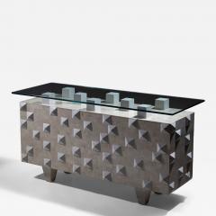 Modern Console Table in Scagliola Technique 21st Century - 4399305