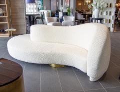 Modern Curved Italian Boudoir Cloud Sofa - 3264308