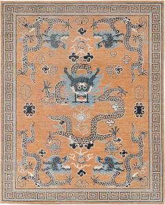 Modern East Turkestan Dragon Khotan Pictorial Room Size Carpet - 4780708