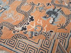 Modern East Turkestan Dragon Khotan Pictorial Room Size Carpet - 4780756
