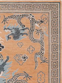 Modern East Turkestan Dragon Khotan Pictorial Room Size Carpet - 4780761