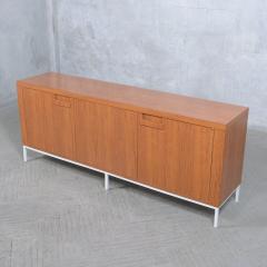 Modern Executive Tiger Oak Credenza Sophisticated Design Meets Functionality - 3452288