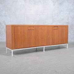 Modern Executive Tiger Oak Credenza Sophisticated Design Meets Functionality - 3452290
