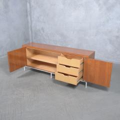 Modern Executive Tiger Oak Credenza Sophisticated Design Meets Functionality - 3452294