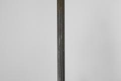 Modern Five Armed Browned Brass Chandelier Scandinavia Mid 20th Century - 4593231