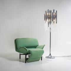 Modern Floor Lamp with Glass Drops 20th Century - 4567156