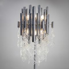 Modern Floor Lamp with Glass Drops 20th Century - 4567158
