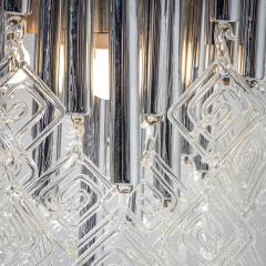 Modern Floor Lamp with Glass Drops 20th Century - 4567159
