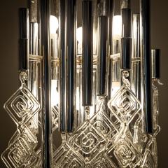 Modern Floor Lamp with Glass Drops 20th Century - 4567164